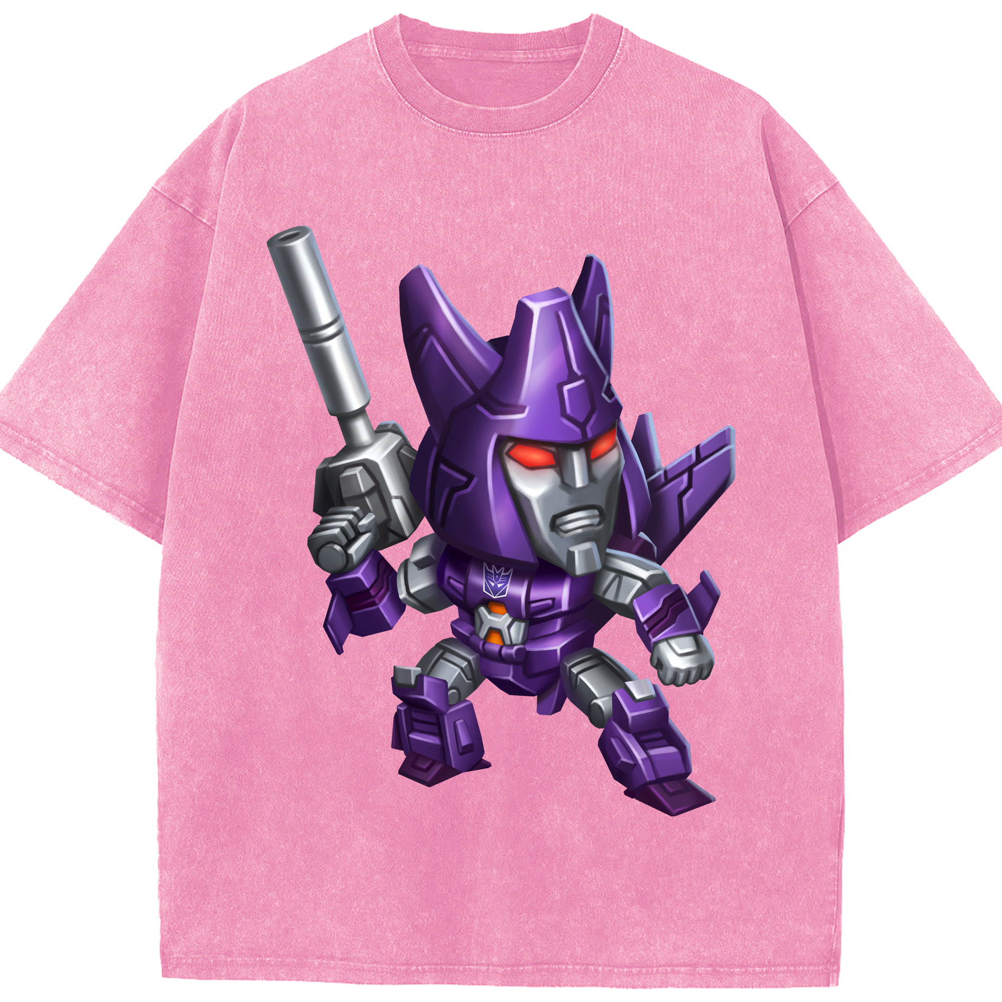 （画像用）  綿100% ヴィンテージ風 半袖Tシャツ（フロントプリント）